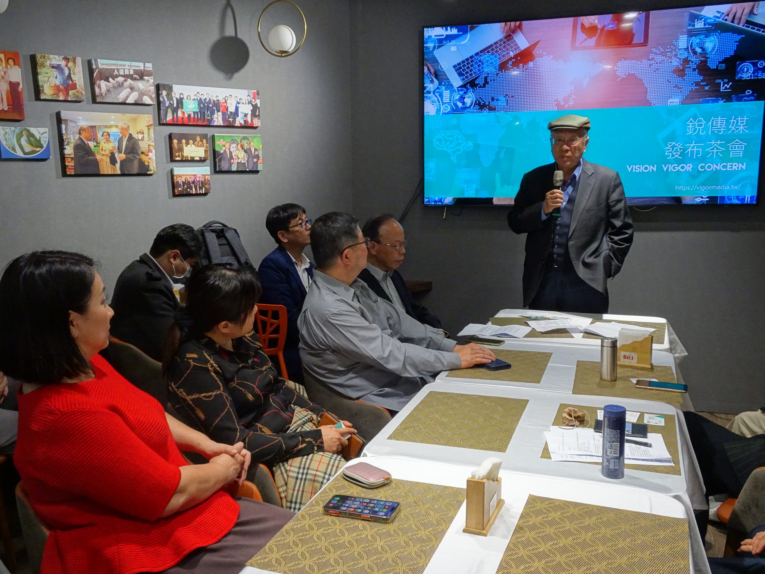 陳永興醫師致詞。圖/編輯室
