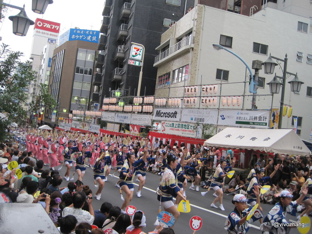 東京高圓寺阿波舞 維基共享