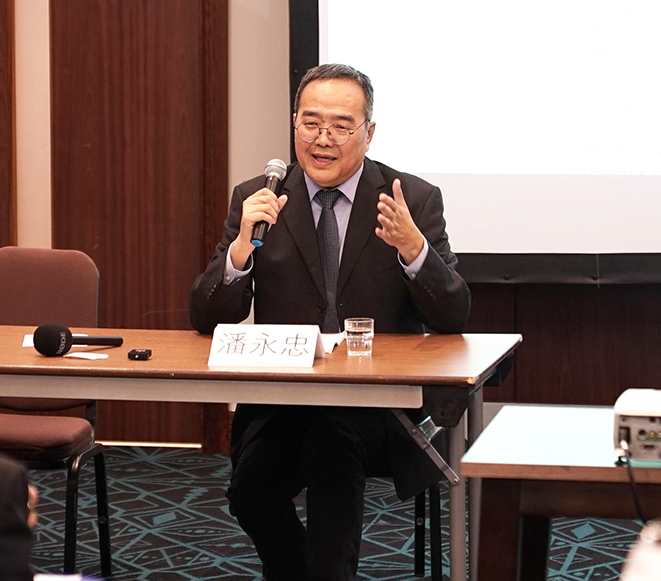 5月27日，在英國倫敦皇家國家酒店舉行「追憶六四，展望未來——倫敦『六四』34 周年國際紀念研討會」掠影。圖-歐洲之聲提供