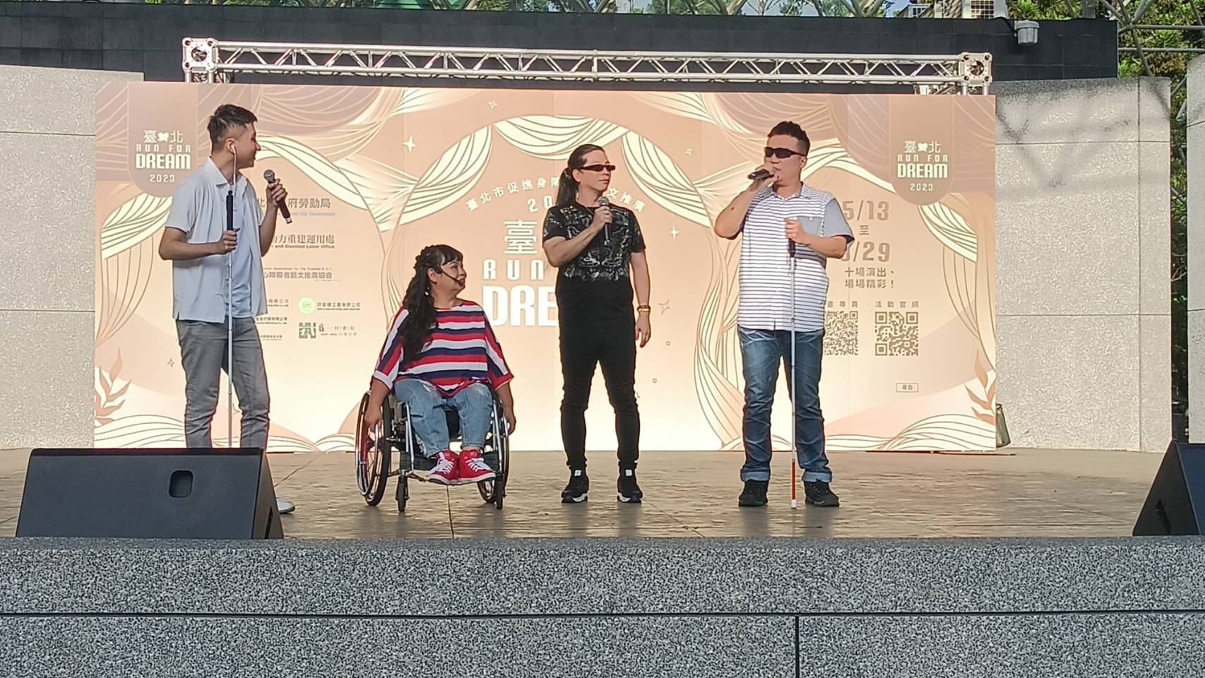 夢想四角酷帶來4段殘而不廢的歌中劇。（圖/何明弘攝）