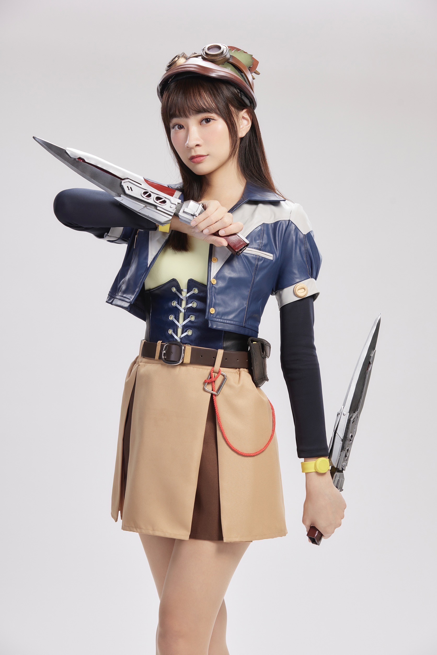 曼容cosplay 手拿武器介紹閃之軌跡,魄力滿點的S必殺技
照片提供:宇峻奧汀科技股份有限公司