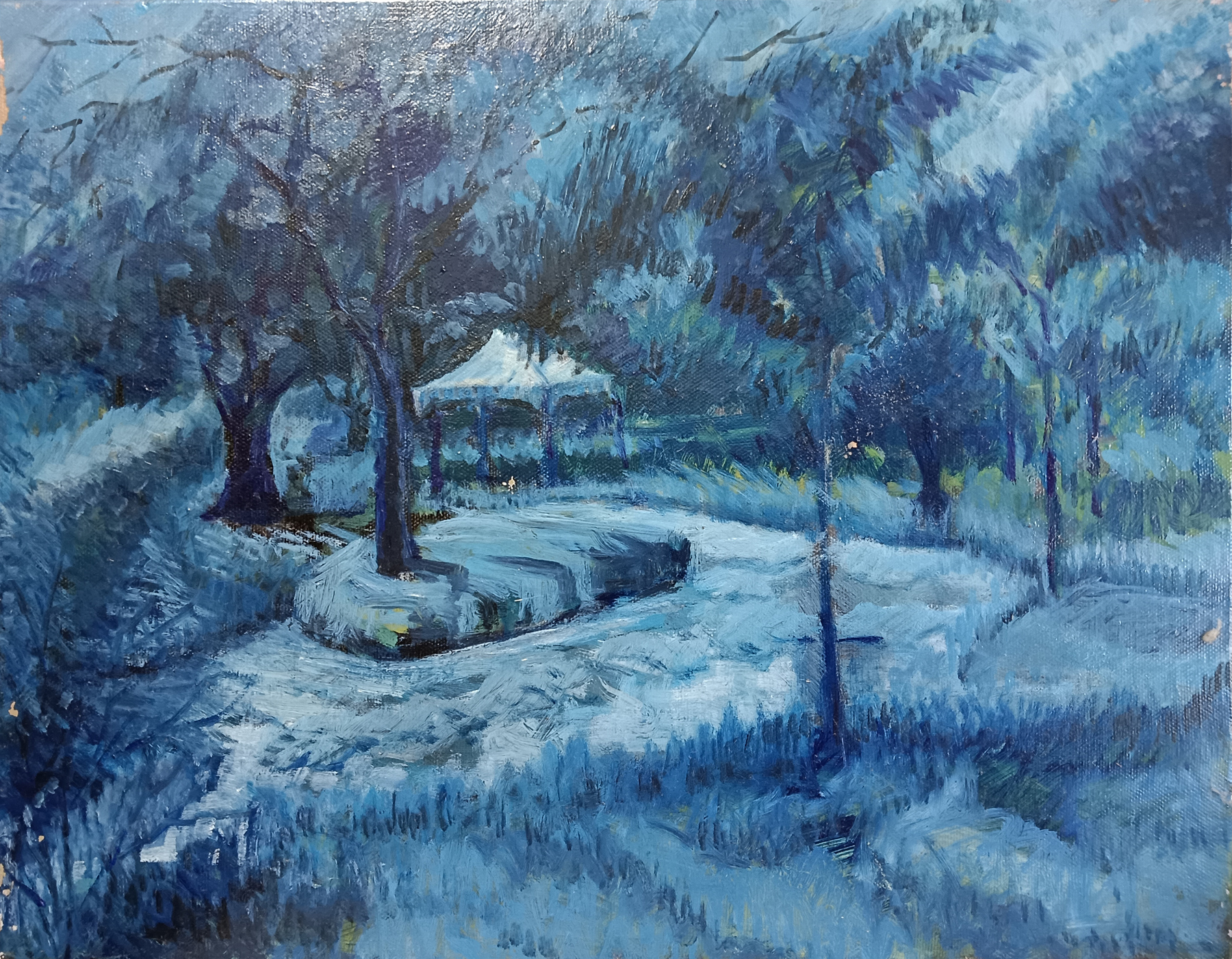 專業畫家出售他們的藝術品，來維持生活的開銷。（圖片提供∕藝術家柯秀瑩）