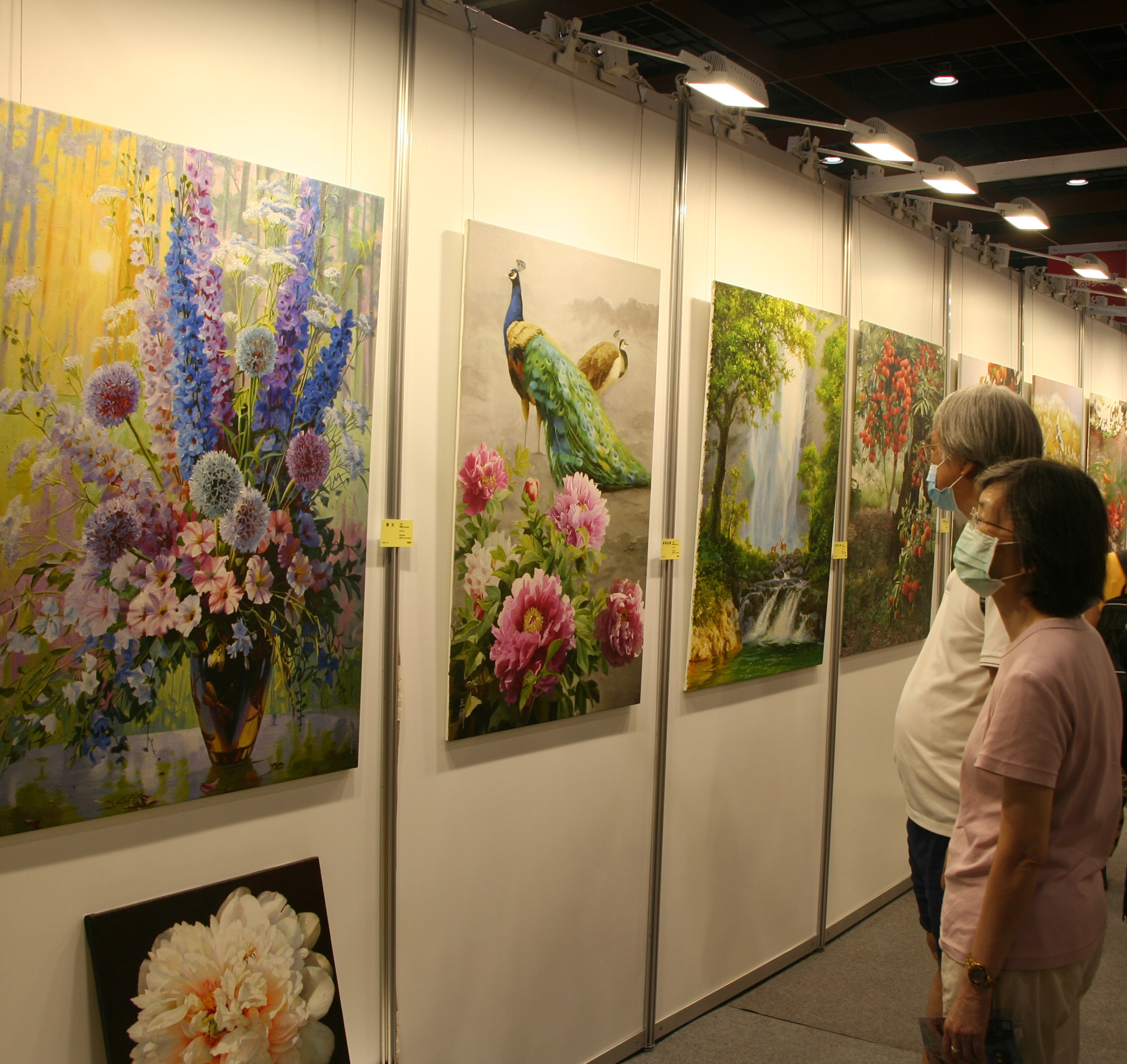 新興畫家反映了美感經驗和創造力的龐雜性。（資料照片）