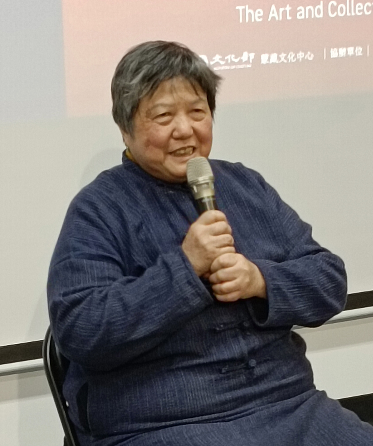 陶藝家連寶猜（攝影∕記者鄭松維）