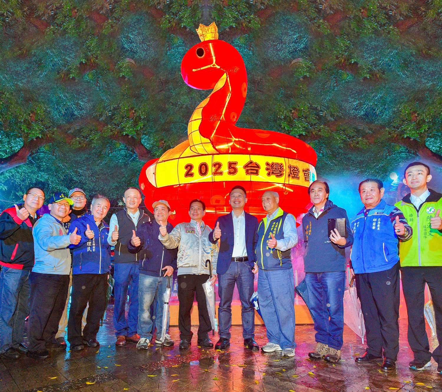 2025台灣燈會在桃園，大溪燈會活動熱鬧登場。（圖片提供∕孫國欽）